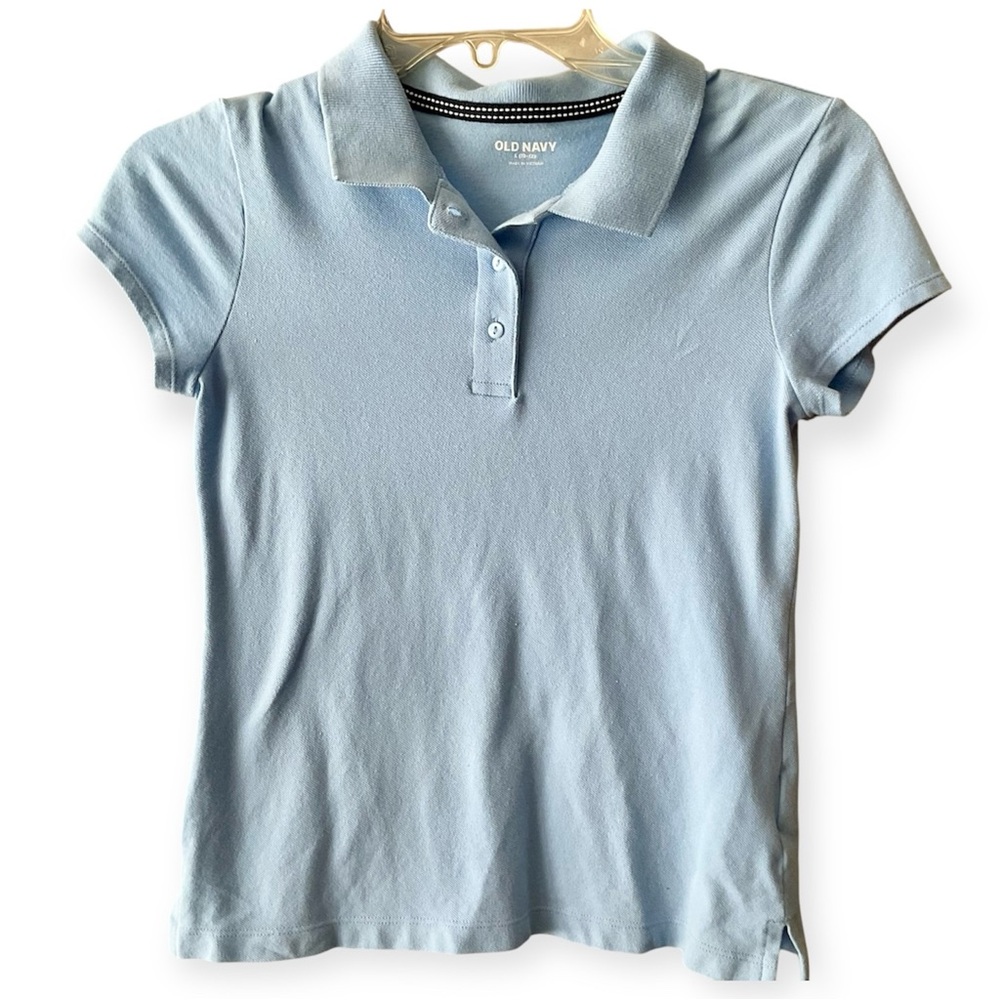 Old Navy Sky Blue Short Sleeve Polo